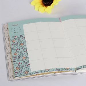 Planificador Mensual Planificador Papeles de Color Cuaderno Organizador <span class=keywords><strong>Agenda</strong></span> Cuaderno - Product Image 3