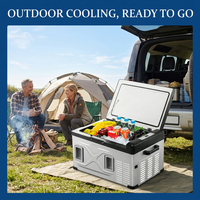 Boîtier de batterie Li-ion intelligent économique avec protection basse tension 128 bits, boîtier personnalisé, source d'alimentation portable pour camping extérieur et réfrigérateur