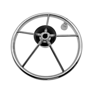 Volant de bateau de pêche maritime en acier inoxydable 316 de qualité durable, poli miroir, résistant à la corrosion, pour yacht, navire - Product Image 3
