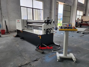 Supertech W11F-6 * 2000 không đối xứng 3-con lăn tấm cán máy độ chính xác cao Tự động CNC tấm Con lăn tốt nhất thép không gỉ - Product Image 2