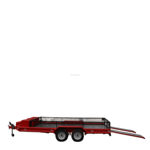 Remolque de Eje Tándem de Alta Resistencia con Frenos Hidráulicos, Jaula de Acero y Rampas de Carga - Product Image 4