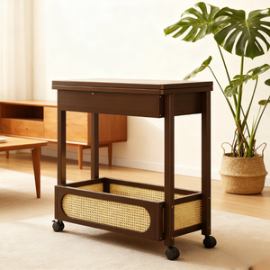 <span class=keywords><strong>Tavolino</strong></span> da Caffè Compatto Pieghevole Multifunzionale Mobile Laterale per Divano per il <span class=keywords><strong>Soggiorno</strong></span> - Product Image 1