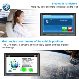 Xách tay GPS Navigator PND Wince6.0 hệ thống 8 + 256GB 9 inch màn hình cảm ứng Máy nghe nhạc Android đài phát thanh Bluetooth GPS Navigation - Product Image 6