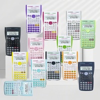 Calculatrice scientifique CTIFREE OEM Logo 240 fonctions, alimentation par piles, calculatrice d'examen pour étudiants, calculatrice d'ingénierie 82MS pour l'école