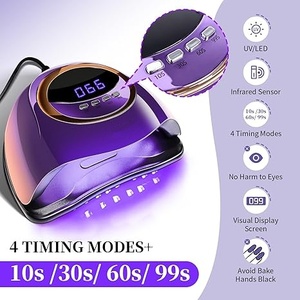 Lámpara Profesional de Uñas UV LED con 66 LED para Secado de Esmalte en Gel, Sensor Automático, para Manicura y Pedicura en Salón - Product Image 4