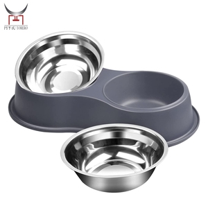 Tigela De Substituição De Aço Inoxidável Para Stand Elevado Dog <span class=keywords><strong>Bowls</strong></span> Pet Dish Para Alimentos Secos E Molhados Tigela De Água De Gato - Product Image 6