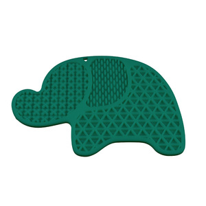 Alfombrilla de silicona de succión para perros grandes, fácil de limpiar, juguete comedero lento que ayuda a reducir el estrés y la ansiedad por separación de las mascotas y promueve la calma. - Product Image 1