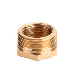 Réducteur hexagonal en laiton, filetage interne/externe 1 pouce vers 1/2 pouce, adaptateur de plomberie - Product Image 1