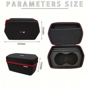 Caja de Almacenamiento de Equipamiento Deportivo, Resistente al Agua, de EVA, para Fitness, Negra, Portátil, para Viajes, para Almacenar Mancuernas - Product Image 6