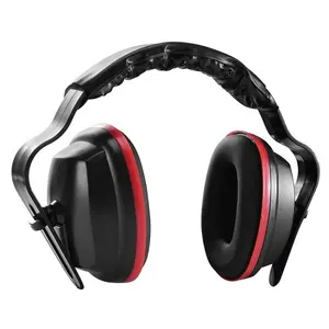 带可调头带的工业研磨钻孔可旋转耳杯降噪听力保护安全耳罩
