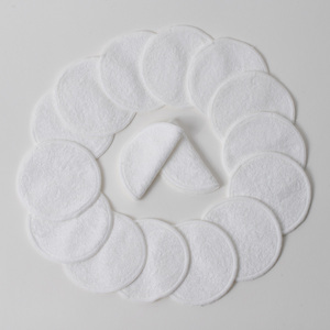 Certifié OEKO-TEX, personnalisable, <span class=keywords><strong>coton</strong></span> biologique lavable, <span class=keywords><strong>démaquillant</strong></span> pour le visage, tampons en <span class=keywords><strong>coton</strong></span> de bambou réutilisables - Product Image 6