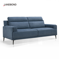 Ensemble de canapés modulaires en tissu de style classique, luxueux, moderne et vintage, 2-3 places, pour hôtel, salon