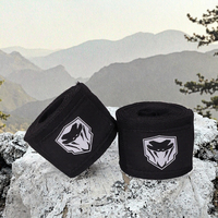 Bandages de boxe en coton pour MMA avec gants intérieurs respirants et sangles de maintien du poignet JZM J-156