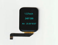 ODM-OEM Écran TFT IPS de 1,57 pouce, résolution 240*288, circuit intégré de pilote GC9307, SPI 3 lignes, luminosité 260 cd/ pour appareils de communication portables