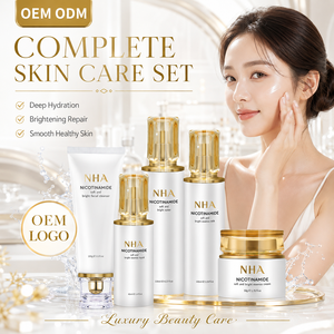 Vitamin C Body Lotion Brightening Face Cream Whitening Serum Set Glow Moisturizing Organic Skin Care - Product Image 2
