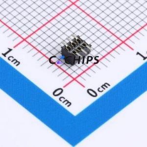CLM-103-02-L-D Pin Socket SMD,P=1mm Connector ( Pitch: 1mm )( Row Spacing: 1mm )( Mounting Type: Vertical Mount ) - Product Image 2