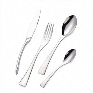 Couteau, fourchette et cuillère à steak Kaya Western 304 en acier inoxydable épaissi, design moderne pour la maison, le thé, le camping, les restaurants, les hôtels - Product Image 2