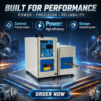 Machine de chauffage par induction à ressort hélicoïdal CNC contrôlée par PLC haute fréquence 150KW 380V, économie d'énergie, engrenage à haute rigidité, roulement