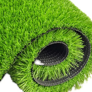 Gazon artificiel paysager long et naturel, tapis de gazon artificiel en rouleau, revêtement de sol extérieur - Product Image 1