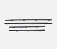 Moldura de Goma para Ventanas de Puertas Delanteras y Traseras, Sello de Goma para Ventanas de Automóviles Nissan Sunny B13 Sentra Tsuru