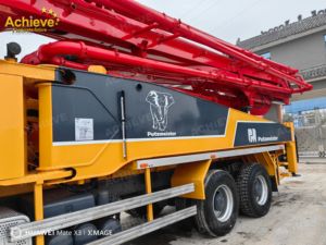 Camiones Bomba de Hormigón Putzmeister Usados de 38, 46 y 49m con Pluma, Buen Precio en Venta - Product Image 4