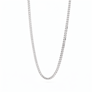 Bold <b>Statement</b> Textured White Pt950 Fine Thick Link <b>Necklace</b> For Men Masculine Durable Solid Platinum Jewelry - Product Image 4