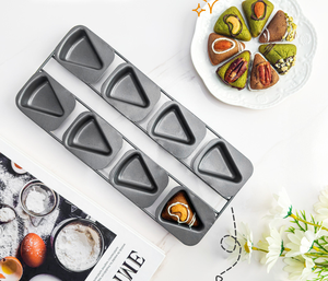 <span class=keywords><strong>Moule</strong></span> à gâteau triangulaire-Diamètre interne du <span class=keywords><strong>moule</strong></span> à pizza à 8 cavités pour brownies - Product Image 5