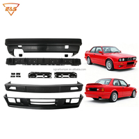 Kit carrosserie M Sport d'origine pour BMW Série 3 E30 1982-1994 2/4 portes, pare-chocs avant et arrière en plastique PP, pare-chocs M Tech