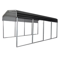 Abri de voiture moderne, imperméable, commercial, portable, préfabriqué, pour maison, ferme, extérieur, garage, abri métallique pour voiture, serre de jardin