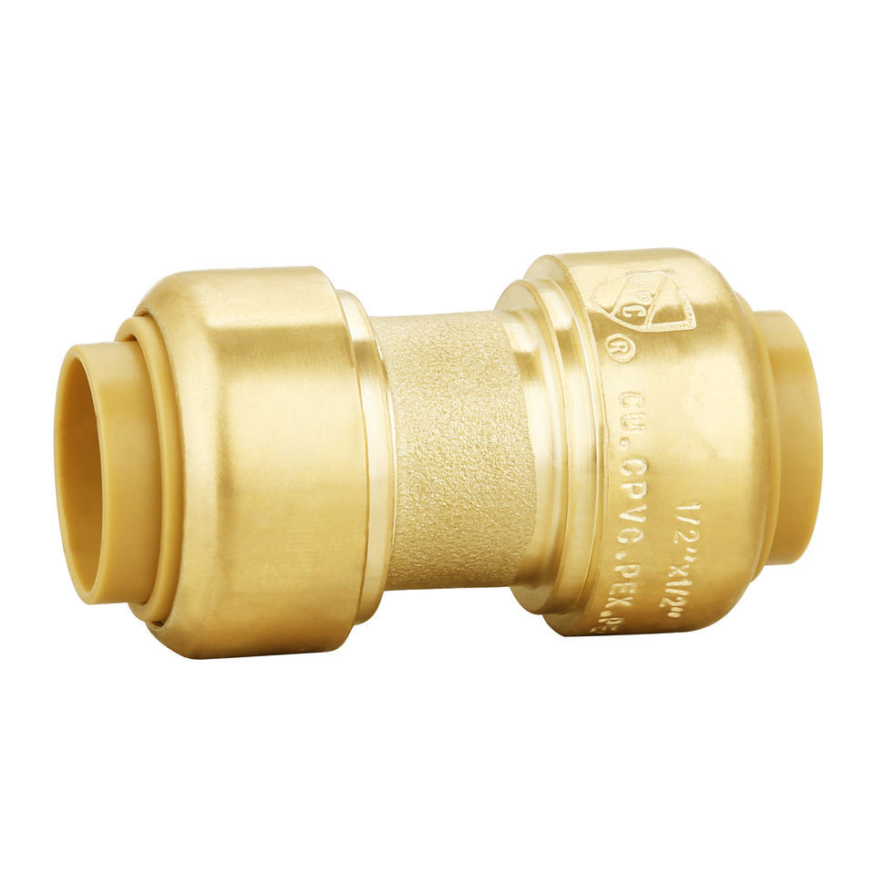 QuickFitting 3/4 X 3/4 Inch FNPT Female Adapter – Push-to-Connect Brass Fitting For Copper, PEX, CPVC Pipes (5-Pack) - View #6