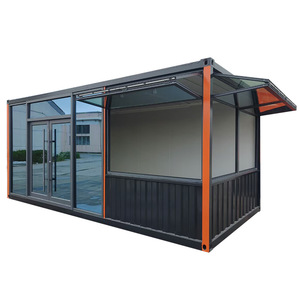 Casa Contenedor de 20 pies, Diseño Industrial Rectangular, Uso Comercial, Edificio Contenedor Móvil - Product Image 4