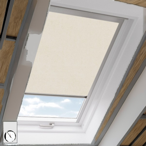Oscurante lucernario romano teca blocco finestra decorativo per camere da letto in poliestere modello orizzontale stile veneziano - Product Image 2