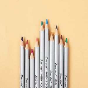 48 Lápices de Colores, Material Escolar con Estuche de Metal para Colorear y Dibujar, Arte en Color para Niños, Regalo Navideño 27.8*19*3cm 48 Colores - Product Image 2