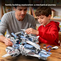Robot dinosaure 5 en 1 STEM à construire par programmation, modèle DIY à assembler avec application et télécommande, briques mécaniques, projets et kits