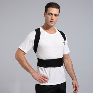 <span class=keywords><strong>Correcteur</strong></span> de posture réglable pour femmes et hommes, ceinture de soutien lombaire respirante, attelle de clavicule et de colonne vertébrale, soulagement des douleurs dorsales - Product Image 4