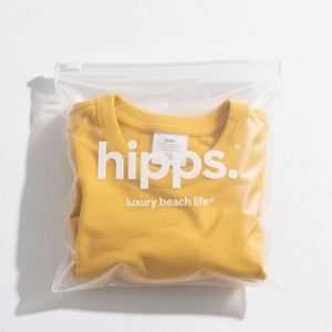 Sacs en polyéthylène à fermeture éclair EVA personnalisés pour vêtements, chaussettes et chaussures avec matériau recyclable et logo personnalisé - Product Image 2