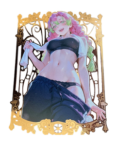 Cartes Waifu Goddess Story en Métal Doré Personnalisées 001/100, Cartes à Collectionner en Métal Doré Goddess Story, Cartes Anime en Métal de Collection - Product Image 1
