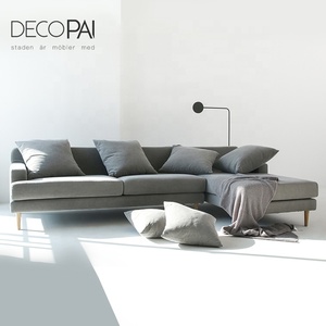 Canapé en Tissu nordique <span class=keywords><strong>Petite</strong></span> Famille Taille Personnalisée Salon Ou Café Moderne Canapé Meubles - Product Image 1