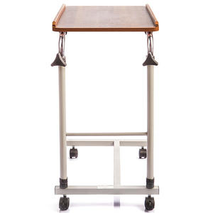 Hospital Movable Overbed <b>Table</b> <b>Adjustable</b> Hydraulic Lifting Overbed <b>Table</b> - Product Image 6