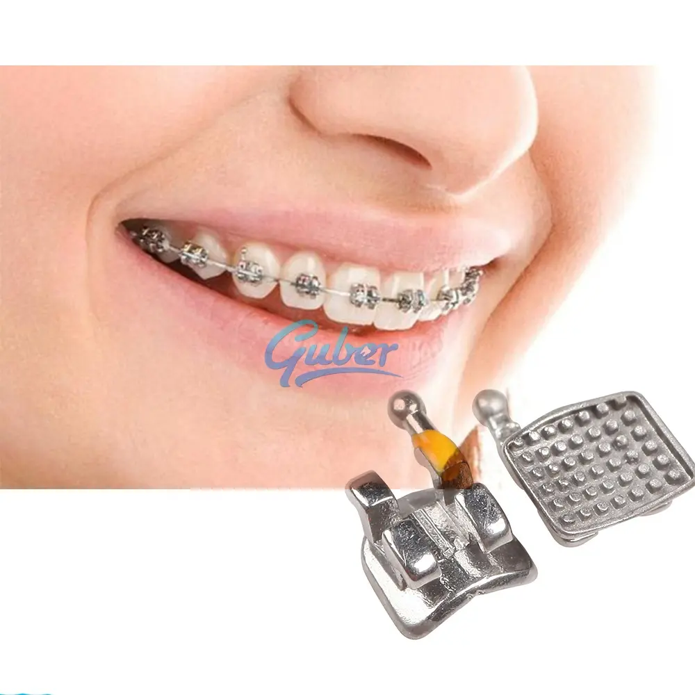 Top Guber Dental Brackets Hochwertige Bondable Mono block Brackets Roth Kiefer ortho pä dische Zahnspangen für Zähne