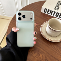 Coque de téléphone légère givrée pour iPhone 18 Pro, 17, 16, 15, 14, 13, 12, 11, Pro Plus, coque de téléphone anti-chute