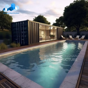 Precio barato de fábrica Modular Móvil prefabricado contenedor natación 20 pies 40 pies envío contenedor piscina - Product Image 2