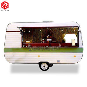 Camion de restauration rapide mobile OEM chariot de restauration mobile d'extérieur chariot de café thé chariot de crème glacée à vendre - Product Image 6