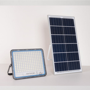 Reflector <span class=keywords><strong>LED</strong></span> <span class=keywords><strong>Solar</strong></span> de Alta Potencia para Exteriores, Impermeable IP65, SMD ABS, <span class=keywords><strong>100w</strong></span> 300w 400w, Precio de Fábrica, Lámpara de Pared <span class=keywords><strong>Solar</strong></span> para Exteriores, Focos - Product Image 2