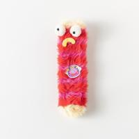 Chaussettes de sol en velours corail moche et mignonnes et drôles Chaussettes épaisses et chaudes à tube moyen de dessin animé Chaussettes de sommeil