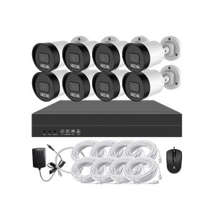 家庭用および産業用セキュリティのためのAIモーション検出とナイトビジョンを備えたプロフェッショナル4K防犯カメラシステム - Product Image 2