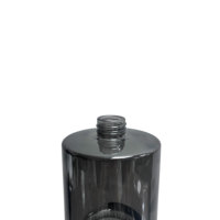 Diffuseur de parfum en verre de luxe 500 ml, bouteille ronde avec taille, couleur et logo personnalisables pour la maison, le bureau et la voiture