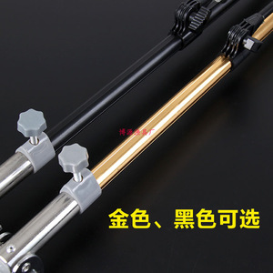Support de canne à pêche en alliage d'aluminium, 1.7m, 2.1m, 2.5m, 3.0m, support à double usage pour le rangement des équipements de pêche en plein air - Product Image 2