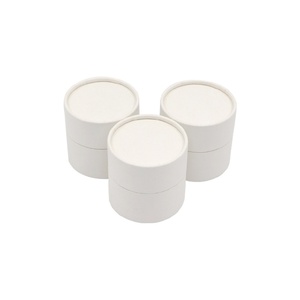 Custom Paper Cylinder Box for Luxury Skincare and Perfume Bottle Packaging Recyclable Cardboard Cosmetic Tube with Logo - Product Image 2