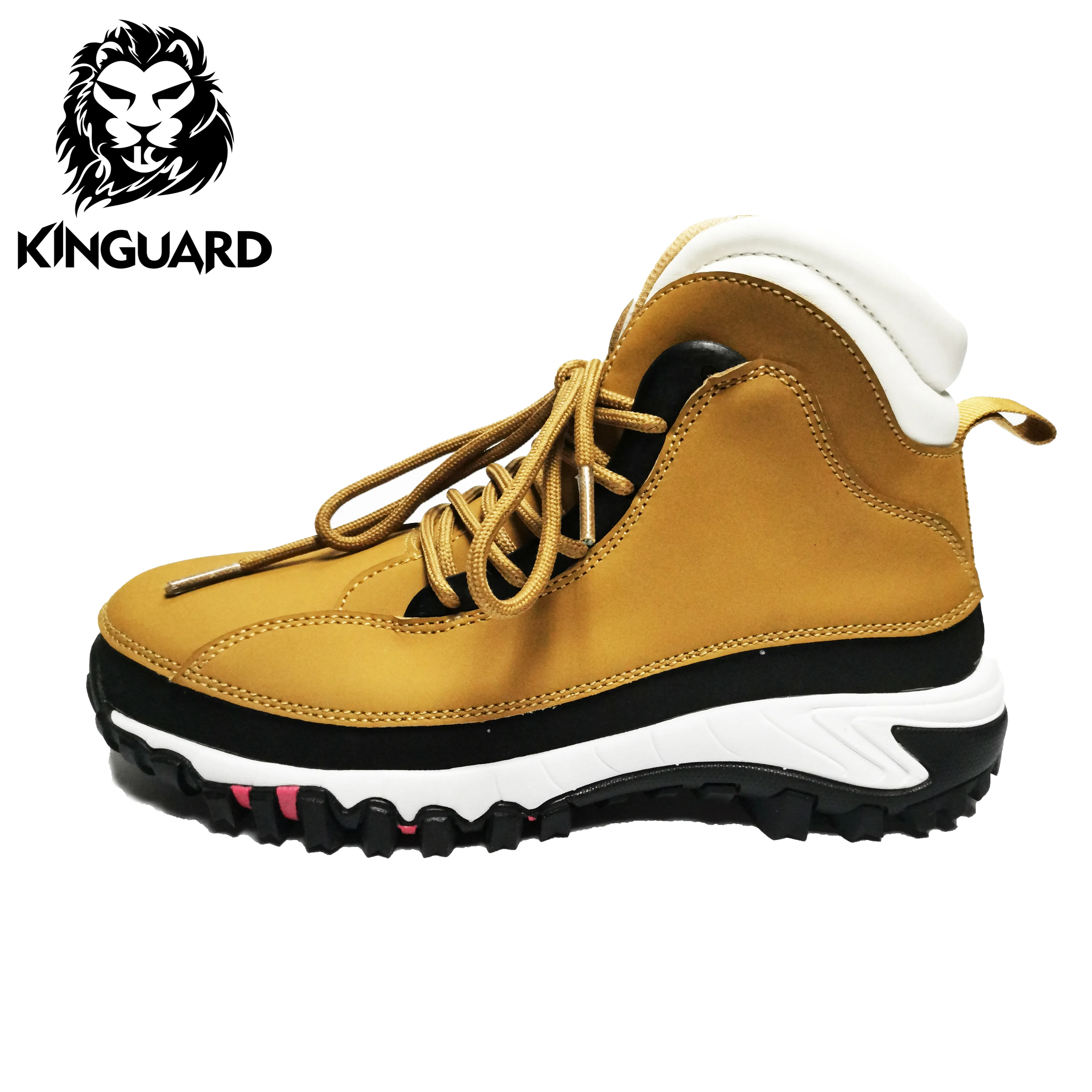 Best selling mid cut oil and gas S3 women safety shoes high heel steel toe boots